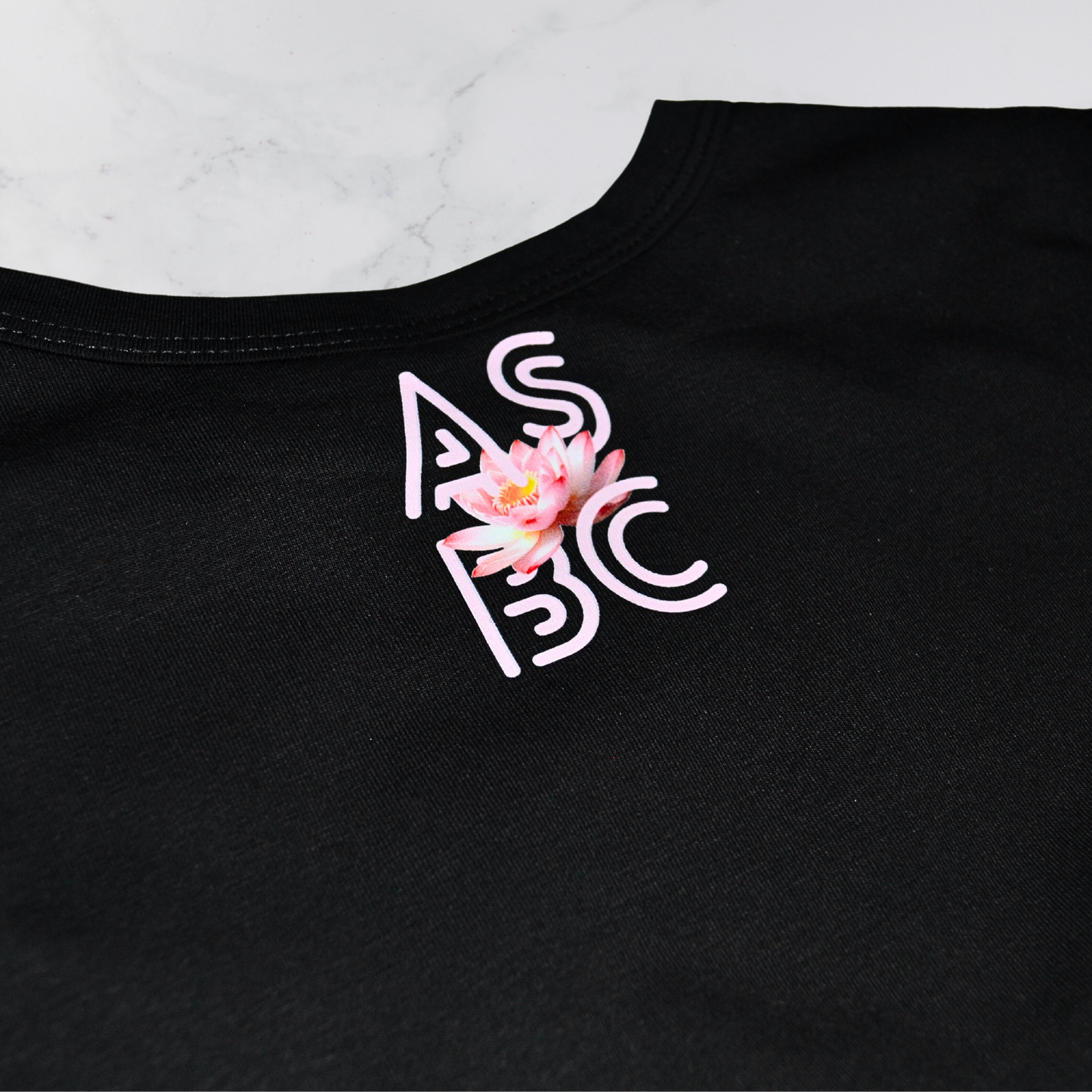 ASBC Soft Pink on Black - Crop