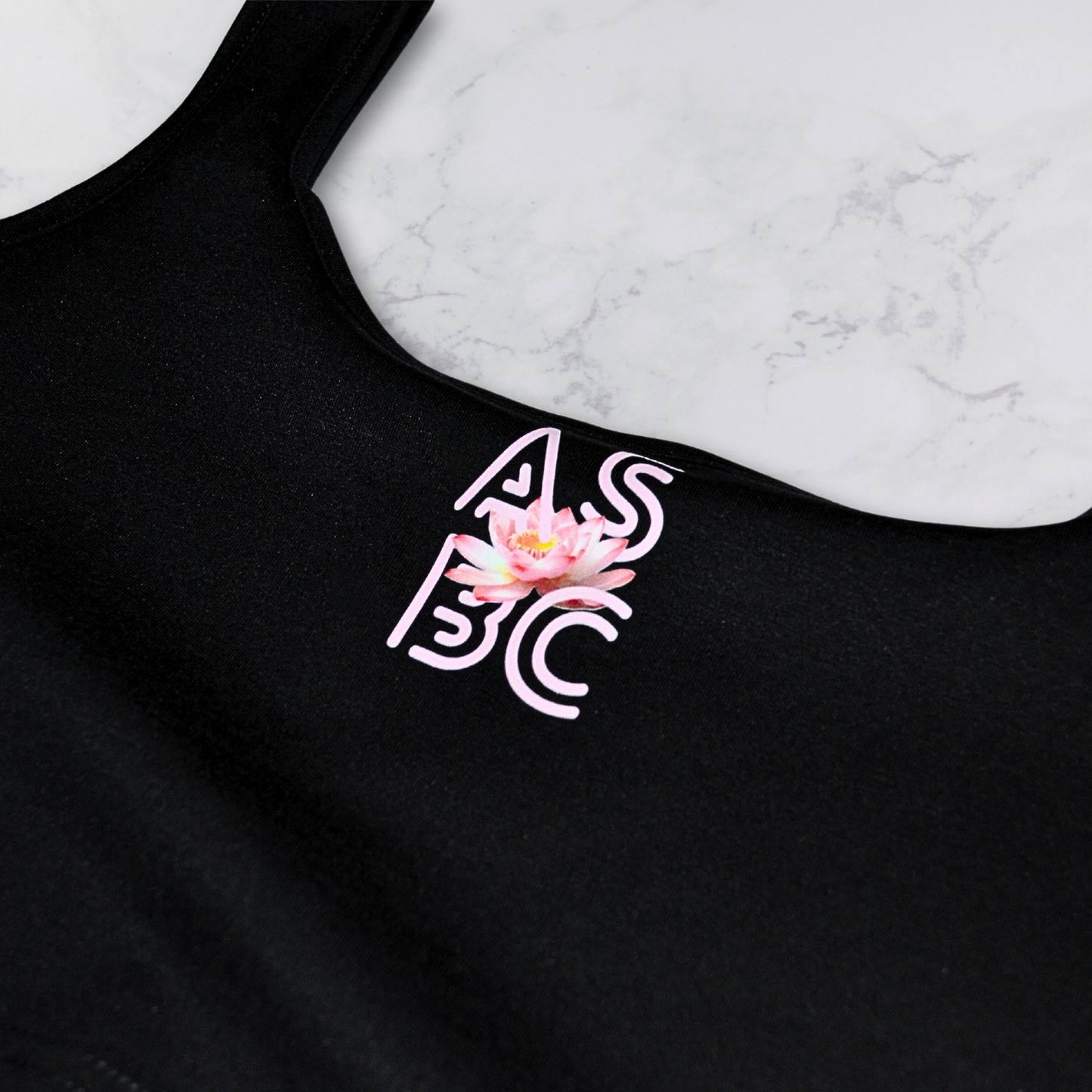 ASBC Soft Pink on Black - Tank